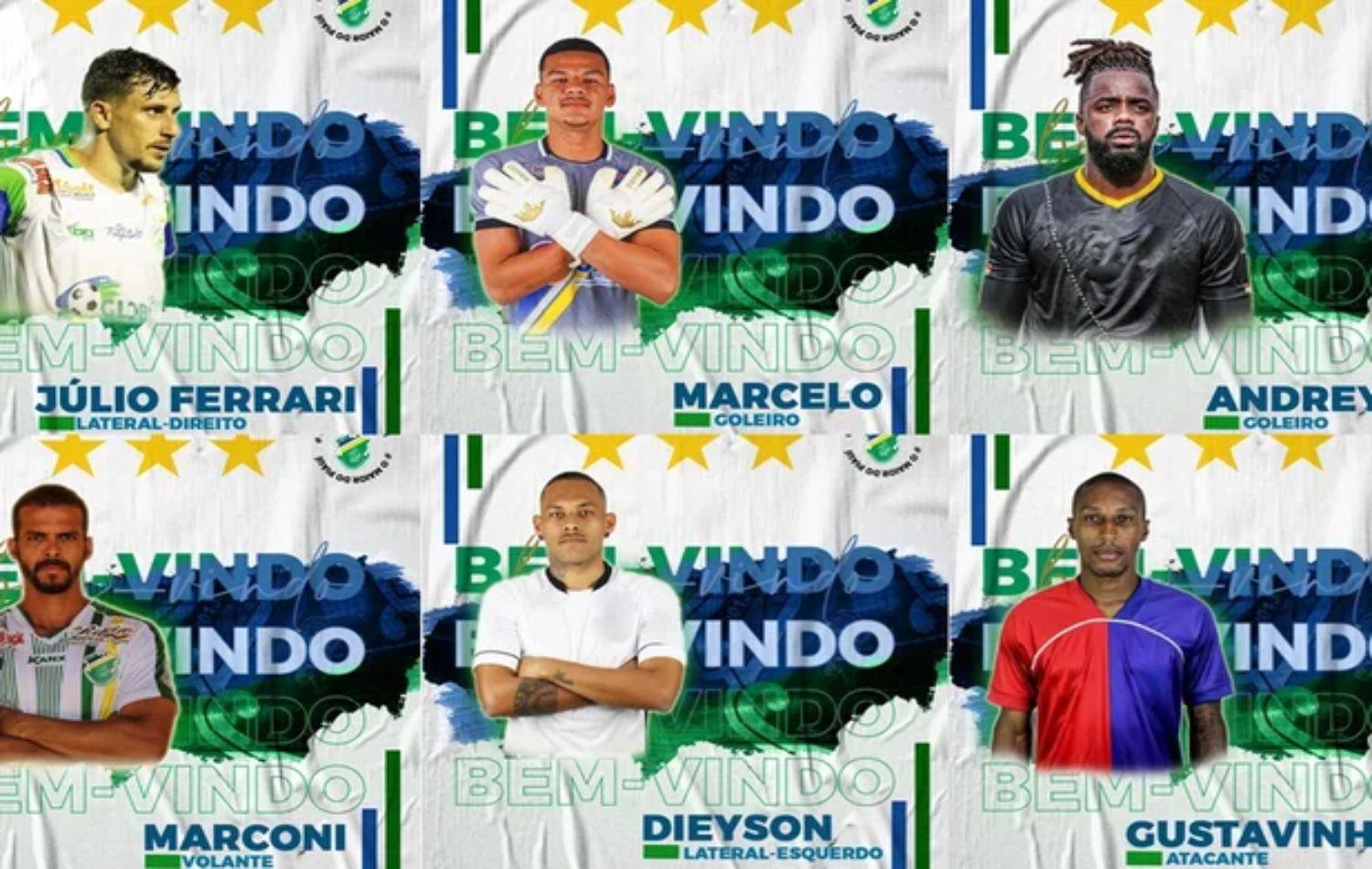 Altos anuncia seis reforços após a chegada de Evandro Guimarães