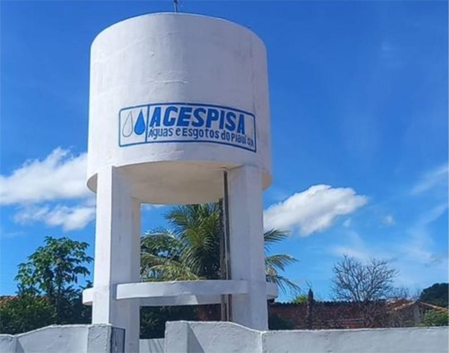 Agespisa reforma reservatório de água em Novo Oriente do Piauí