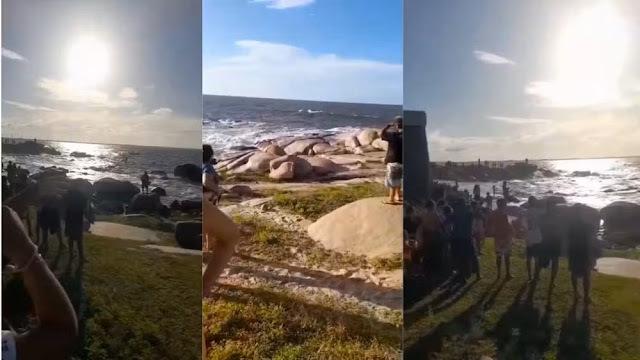 Estudante de 20 anos morre afogado na praia da Pedra do Sal, em Parnaíba