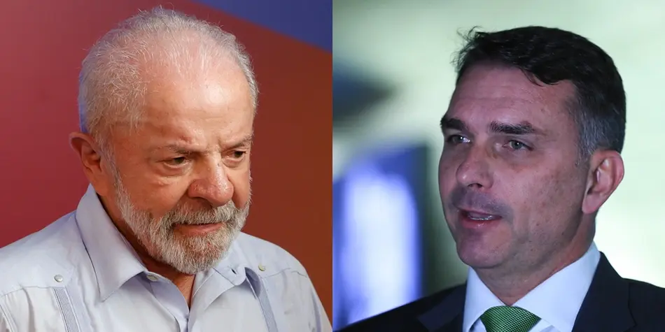 Lula tem 45% e Flávio Bolsonaro aparece com 40% em eventual segundo turno, diz Big Data